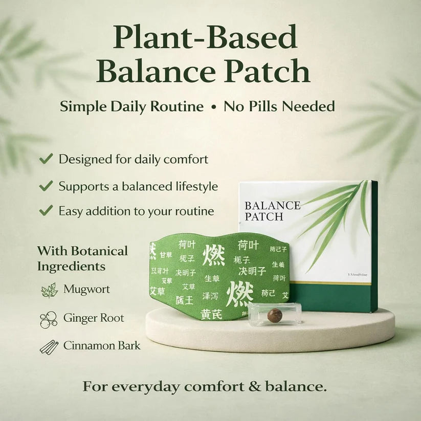 Herbal Balance Patch — Japanese Kampo Formula