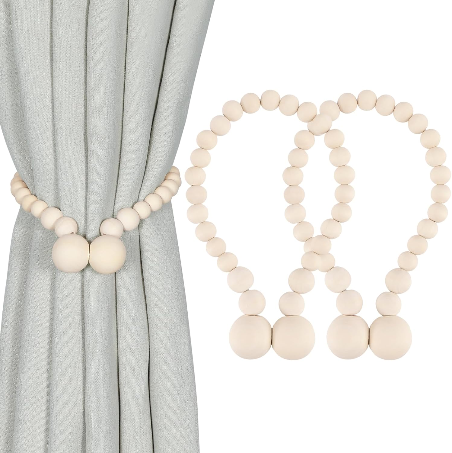 Magnetic Curtain Tiebacks