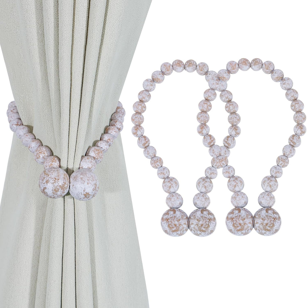 Magnetic Curtain Tiebacks