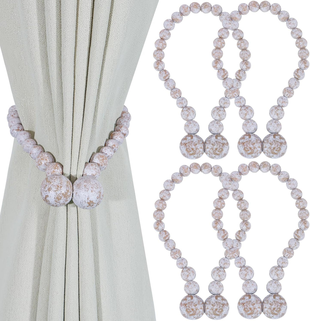 Magnetic Curtain Tiebacks