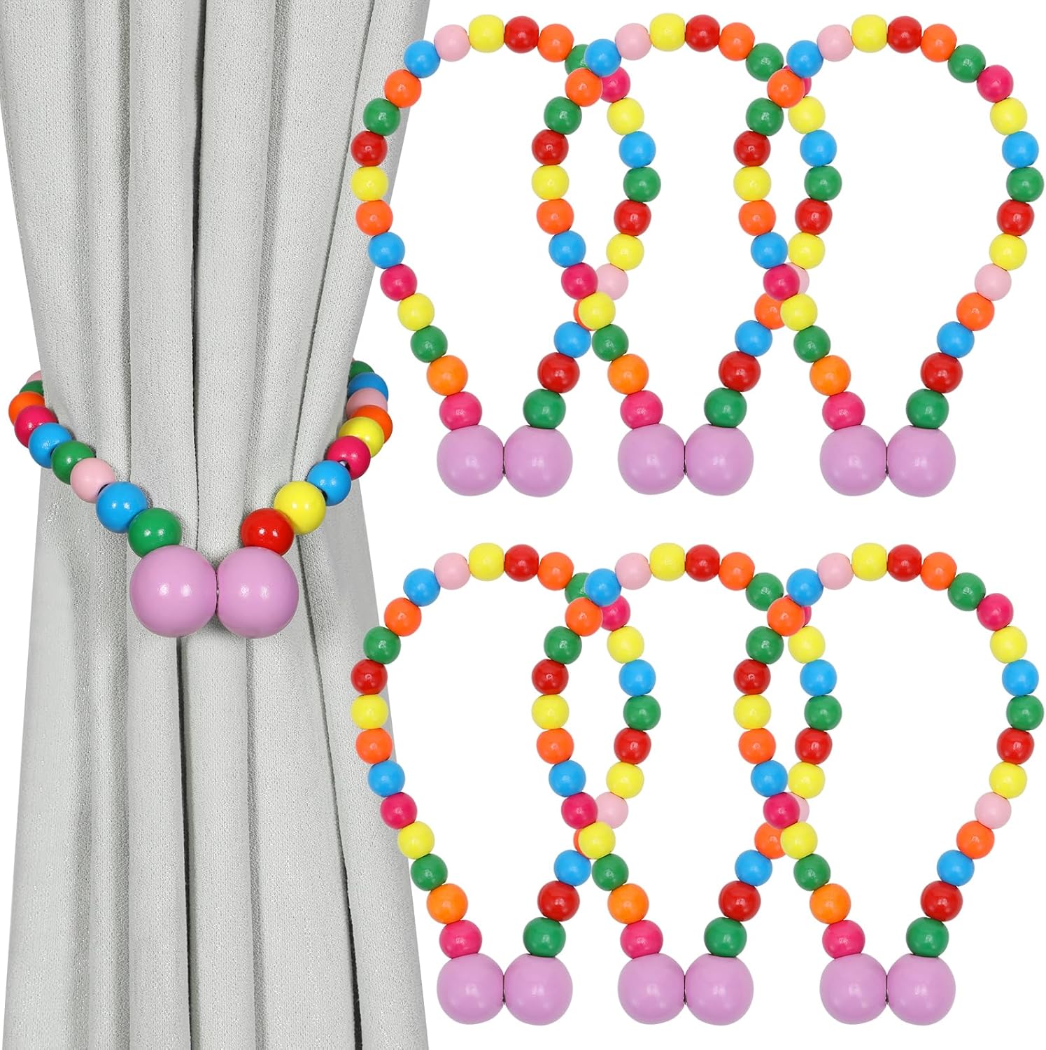 Magnetic Curtain Tiebacks