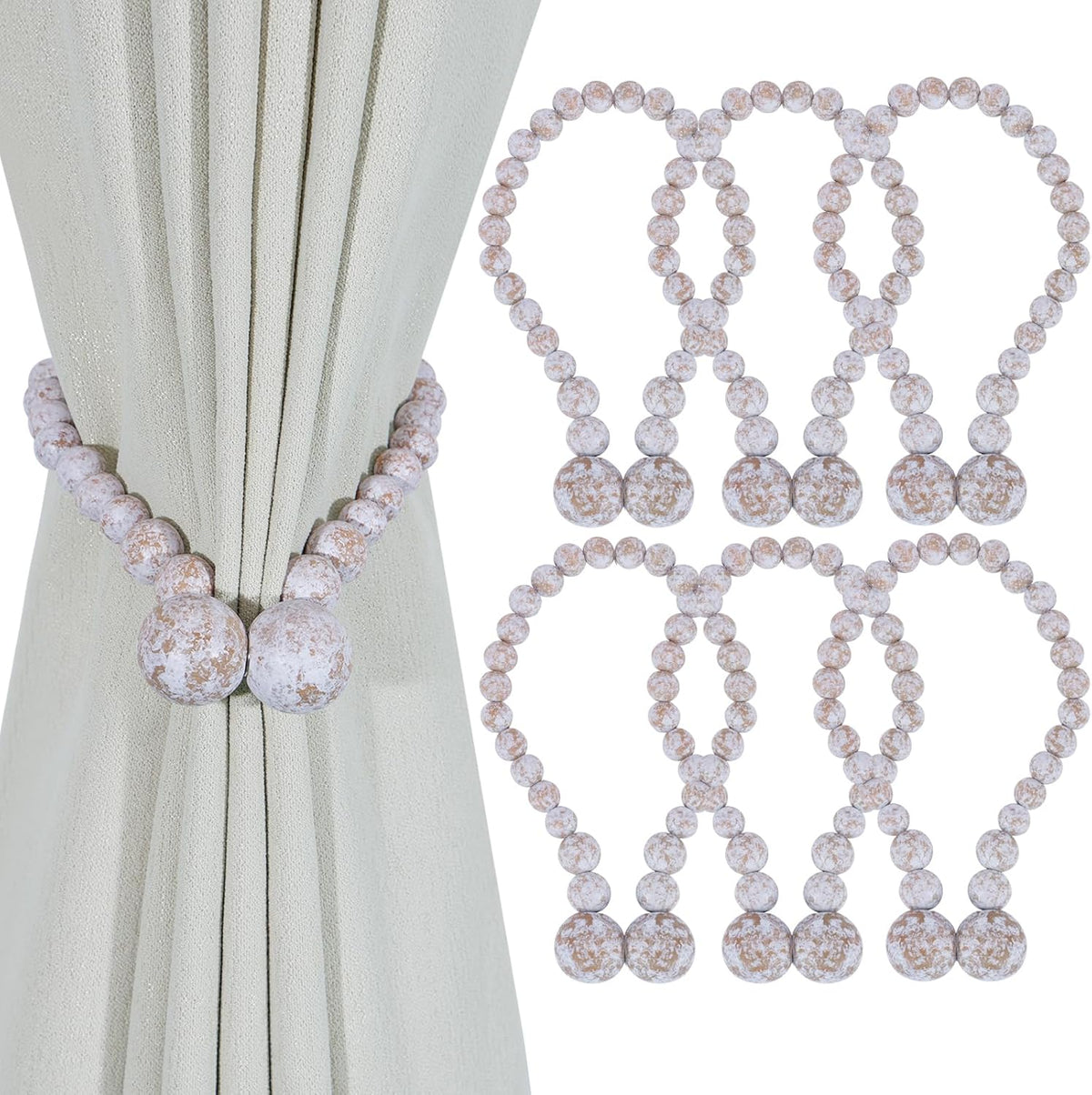 Magnetic Curtain Tiebacks