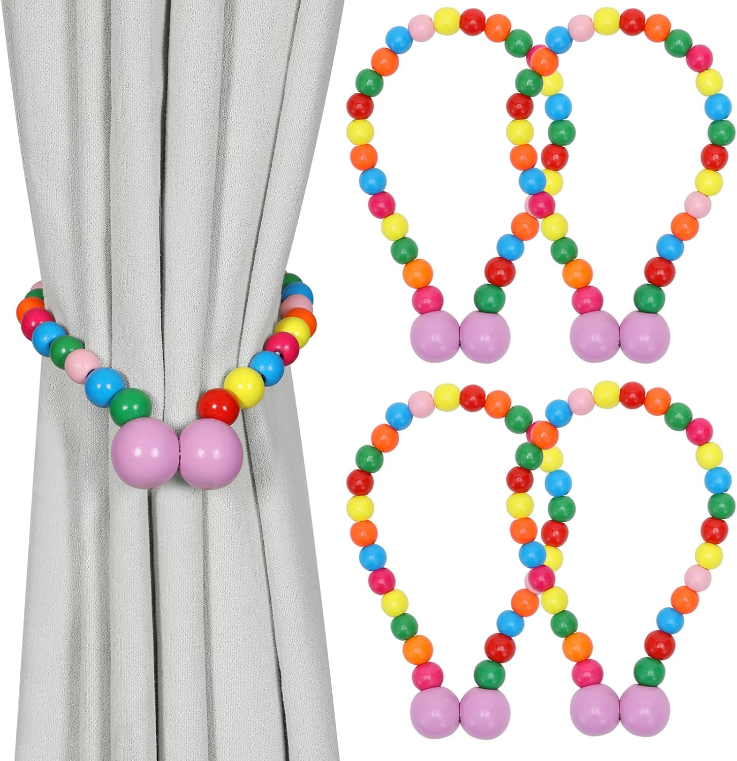 Magnetic Curtain Tiebacks