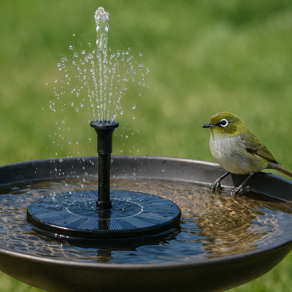 TAILEDEN™ Solar Garden Fountain – Eco-Friendly Outdoor Water Feature