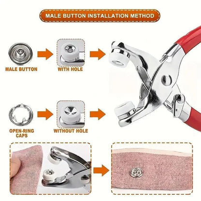 SnapForge Button Repair Snap - Fastener Kit
