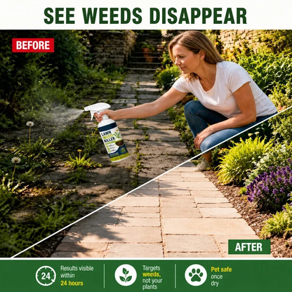 [Easy and stress-free weeding in the garden] Herbicide for domestic use
