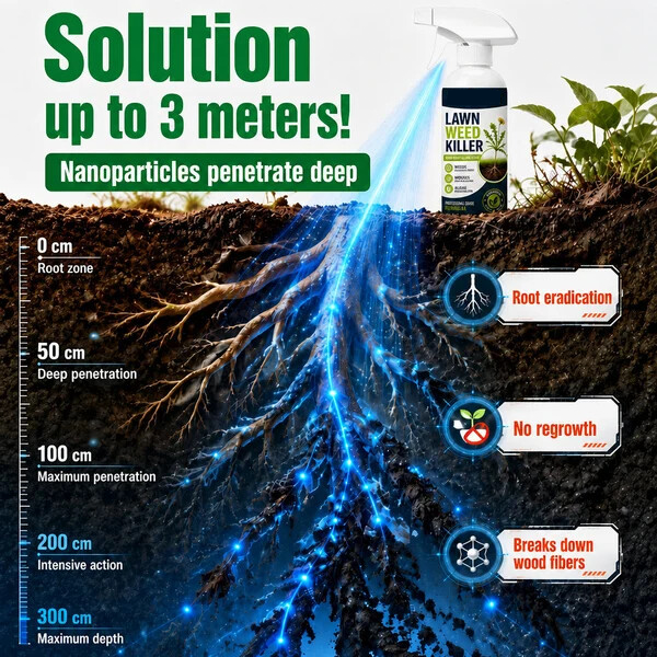 [Easy and stress-free weeding in the garden] Herbicide for domestic use