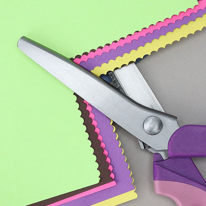 ⏳LAST DAY SALE ONLY $16.99!!🎉48K+ Sold ✂️Multipurpose Pinking Shears Serrated Scissors