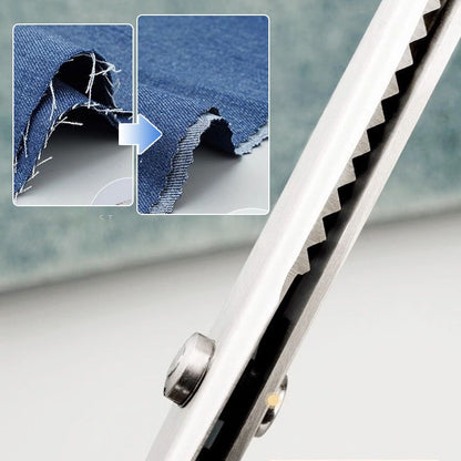 ⏳LAST DAY SALE ONLY $16.99!!🎉48K+ Sold ✂️Multipurpose Pinking Shears Serrated Scissors