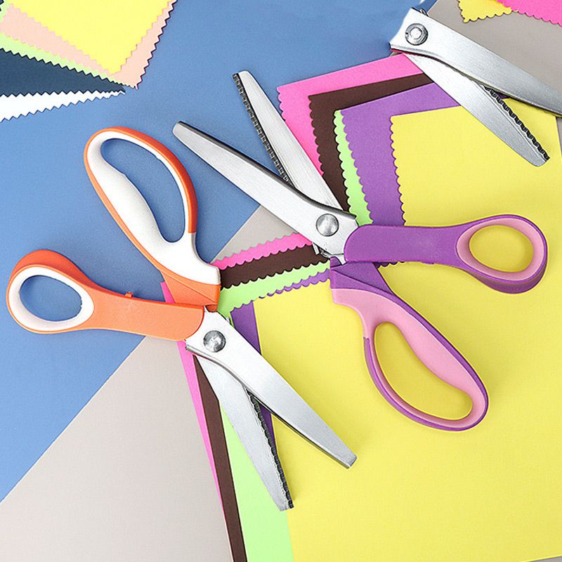 ⏳LAST DAY SALE ONLY $16.99!!🎉48K+ Sold ✂️Multipurpose Pinking Shears Serrated Scissors