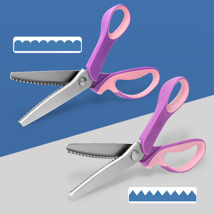 ⏳LAST DAY SALE ONLY $16.99!!🎉48K+ Sold ✂️Multipurpose Pinking Shears Serrated Scissors
