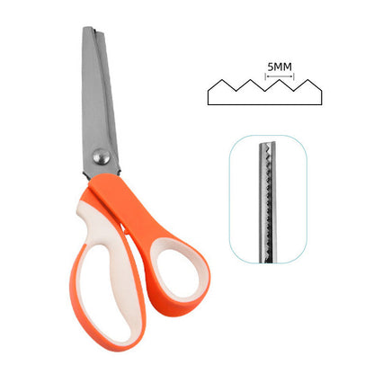 ⏳LAST DAY SALE ONLY $16.99!!🎉48K+ Sold ✂️Multipurpose Pinking Shears Serrated Scissors