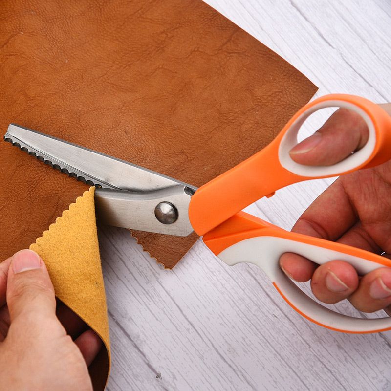 ⏳LAST DAY SALE ONLY $16.99!!🎉48K+ Sold ✂️Multipurpose Pinking Shears Serrated Scissors